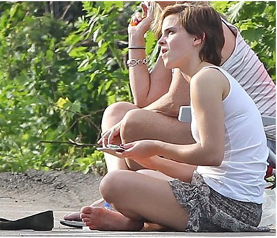 Emma Watson uden makeup 9