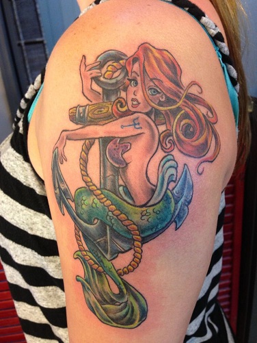 Fristende Anker Badass Tattoos Design
