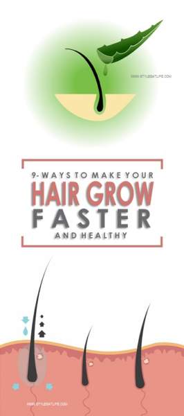 9 måder at få hår til at vokse hurtigere og sundere
