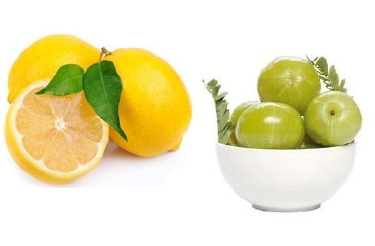 Amla og citron til skæl
