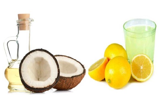 kókuszolaj és citrom korpásodás ellen