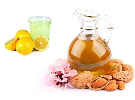 Mandulaolaj és citromlé korpásodás ellen