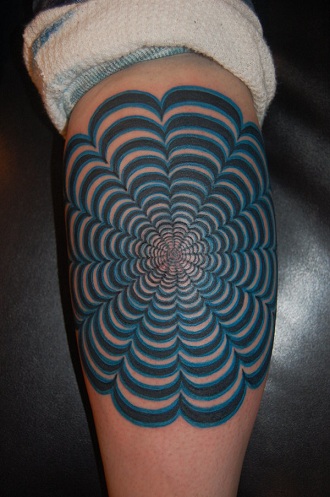 Hypnotizing Illusion Tattoo Designs