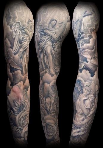 Angel Heavenly Tattoo
