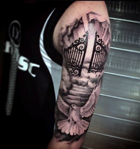 Heavenly Gates Tattoo