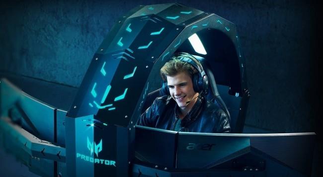 Acer esittelee uuden pelivaltaistuimensa IFA 2019 Acer Predator Thronos Air -näytöllä