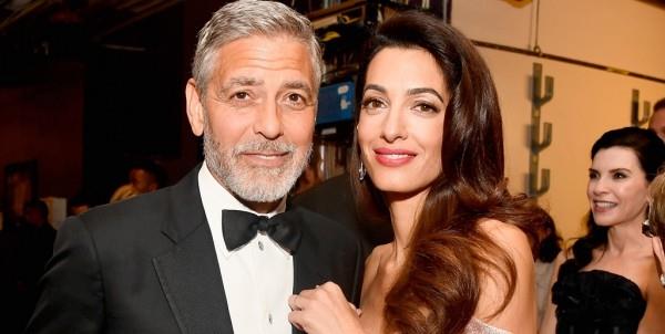 Amal ja George Clooney rakastavat ja suhtautuvat positiivisesti elämään