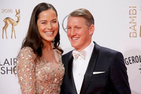 Ana Ivanovic ja Bastian Schweinsteiger