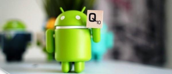 Android Q Beta on saatavilla Google Pixel android 10 maskotille, jossa on q