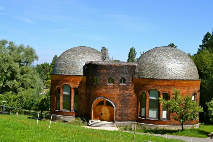 Antroposofinen arkkitehtuuri goetheanum -lasitalo