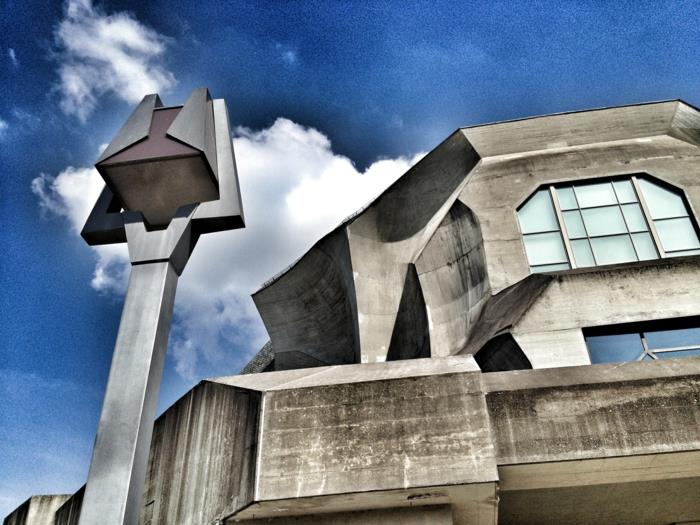 Antroposofinen arkkitehtuuri steiner goetheanum alhaalta