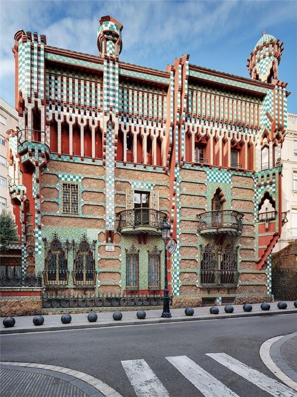 Antoni Gaudi Casa Vicens tilasi varakkaan pörssivälittäjän työtä