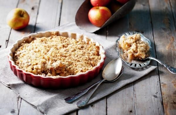 Apple crumble helppo valmistaa resepti apple crumble