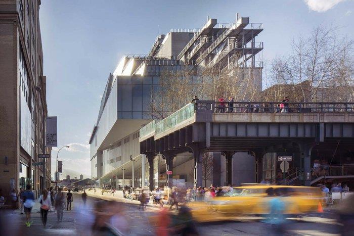 Arkkitehti Whitney Museum NY: n aamusta