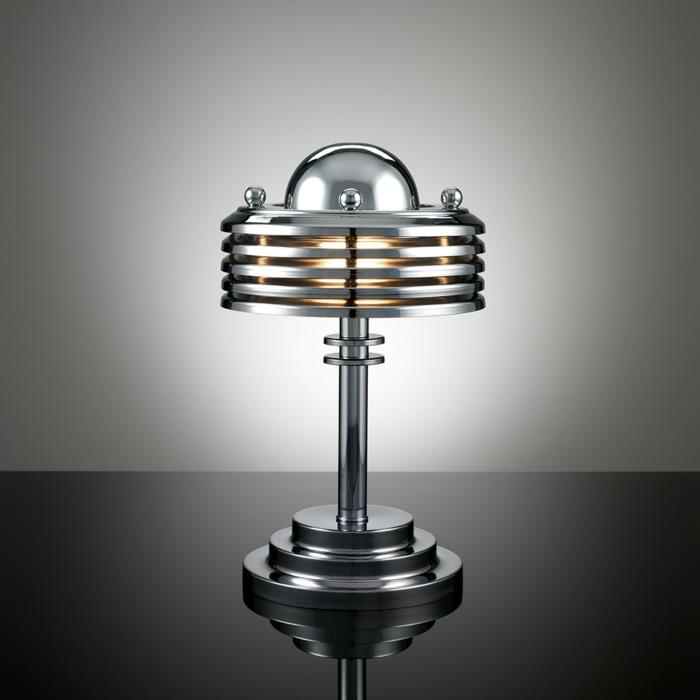 Art Deco -huonekalut, frotee Tynan -lamppu