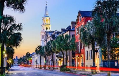 Syyskuu Valitse kohteet Charleston South Carolina erehtymätön eteläinen tunnelma