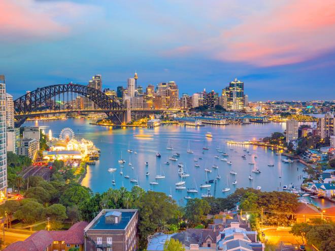 Australia 7 nähtävyyttä Sydney on maan suurin kaupunki
