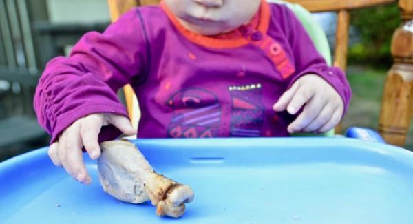 Vauvanruoka Reseptit ja vinkit terveellisiin ja maukkaisiin täydentäviin ruokiin, kana luuhun