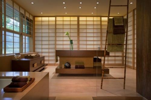 Kylpyhuone-mallit-aasialais-tyylinen-puukalusteet