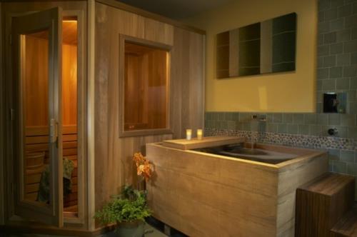Kylpyhuone-mallit-aasialais-tyylinen-puu-peili-ikkuna-väliseinä