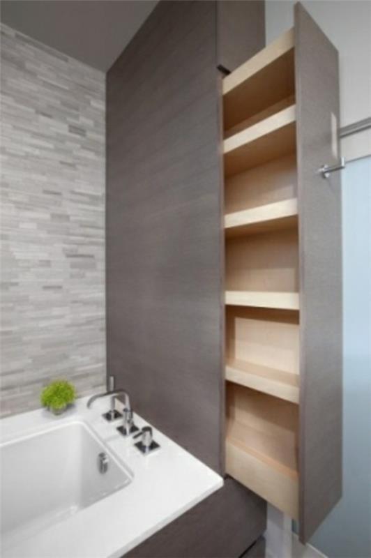 Kylpyhuoneen idea organisaatio deco spa idea