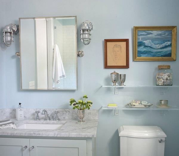 seinähyllyt kylpyhuoneen seinälle design pesuallas peili