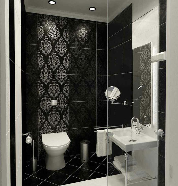 Kylpyhuone suunnittelu kylpyhuone ideoita kylpyhuone musta valkoinen harmaa taustakuva