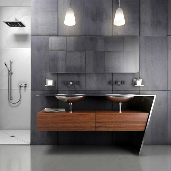 Kylpyhuone ideoita puun suunnittelu yksilöllisesti