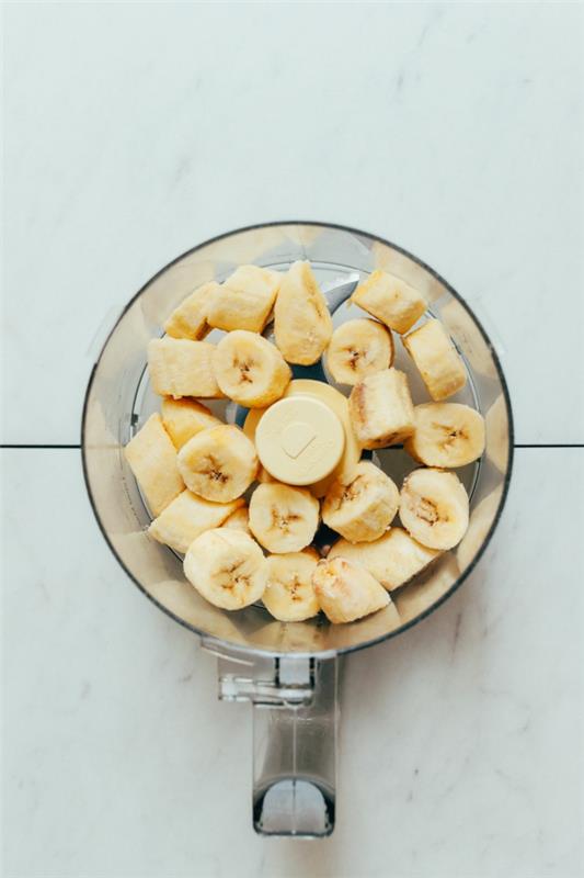 Soseuta banaanit viipaleiksi Nice Cream Recipe