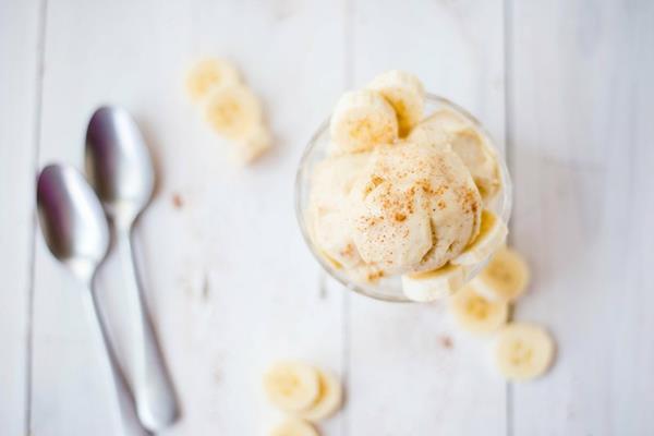 Tee itse banaanijäätelö Banana Nice Cream