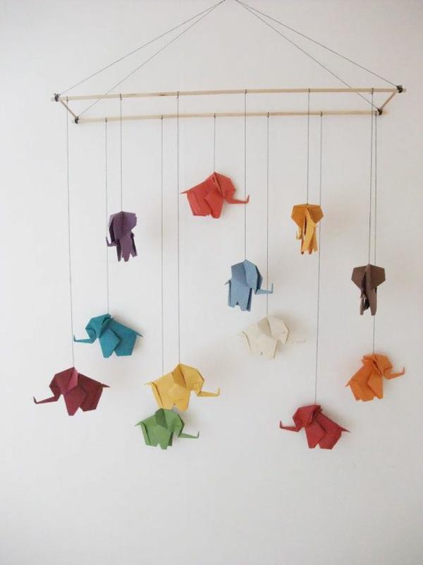 Käsittele ideoita paperivauva -elefantteista
