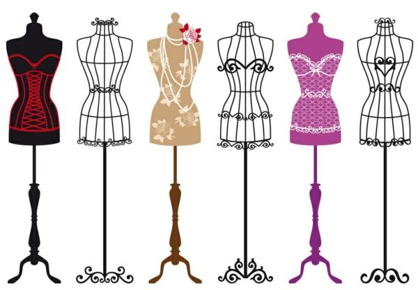 Käsityöideoita aikuisille Dressmakerin nuken sisustusideoita