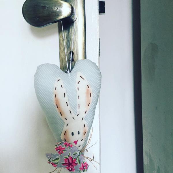 Käsityötä lasten kanssa - DIY -idea ovenkahvaan