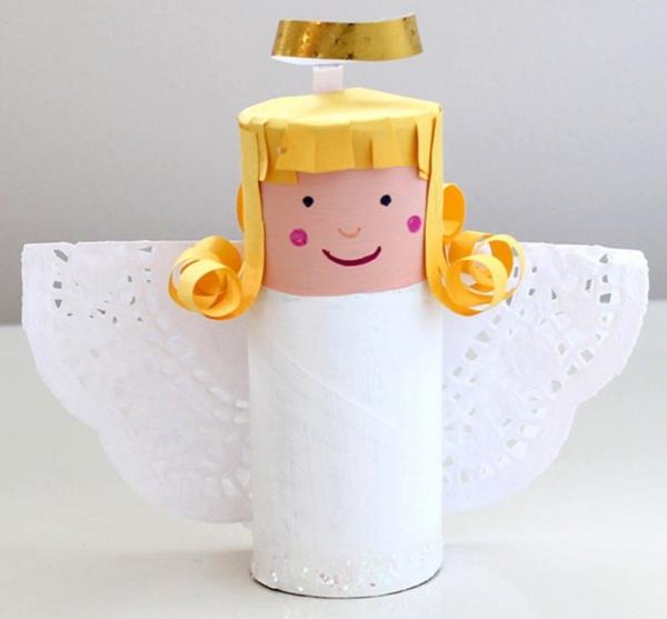 Käsityö wc -paperirullilla jouluksi - luovia kierrätysideoita ja ohjeita enkelinpiirtäjä
