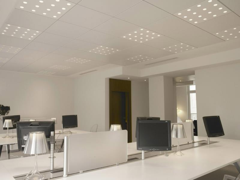 Valaistus työpaikalla moderni toimisto sisustus toimisto kattovalaisimet