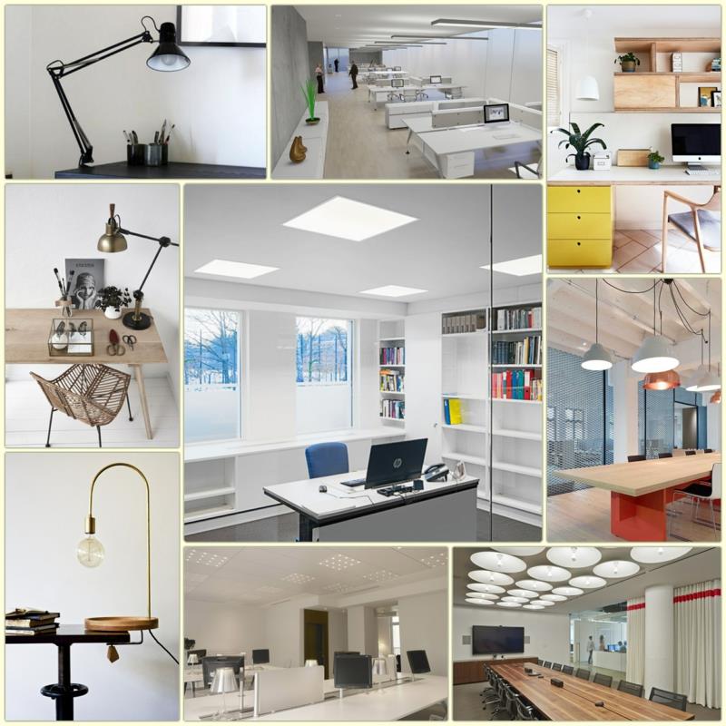 Valaistus työpaikalla moderni toimistokalusteet johti työvalot seisova lamppu