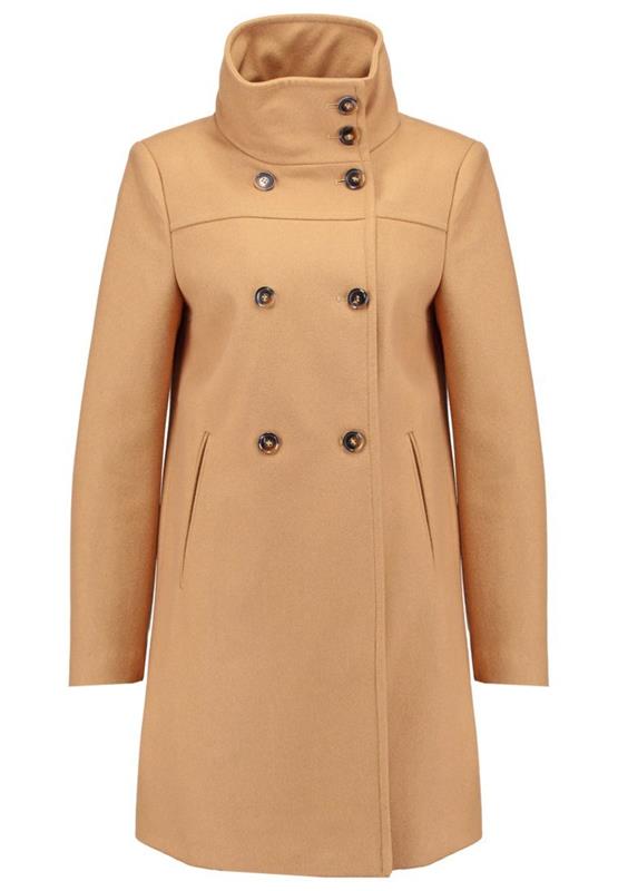 Benetton talvitakki naisten beige villatakki