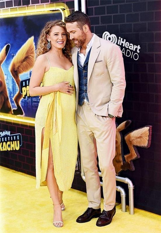 Blake Lively ja Ryan Reynolds Pokemon -elokuvan ensi -illassa toukokuussa 2019