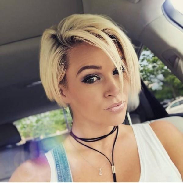 Blondi bob - blondi pixie -kampaus