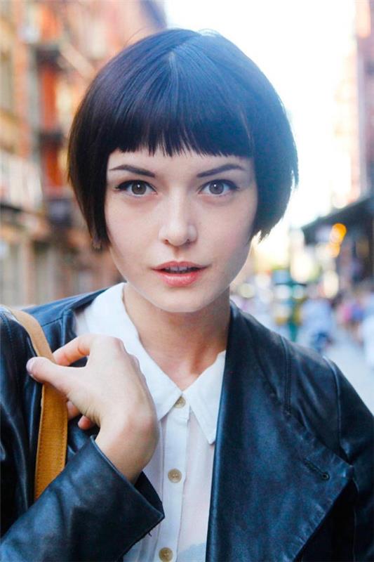 Bob Hairstyles with Bangs - Ideoita ja tyylejä lyhyille ja keskipitkille hiuksille bettie bangs short
