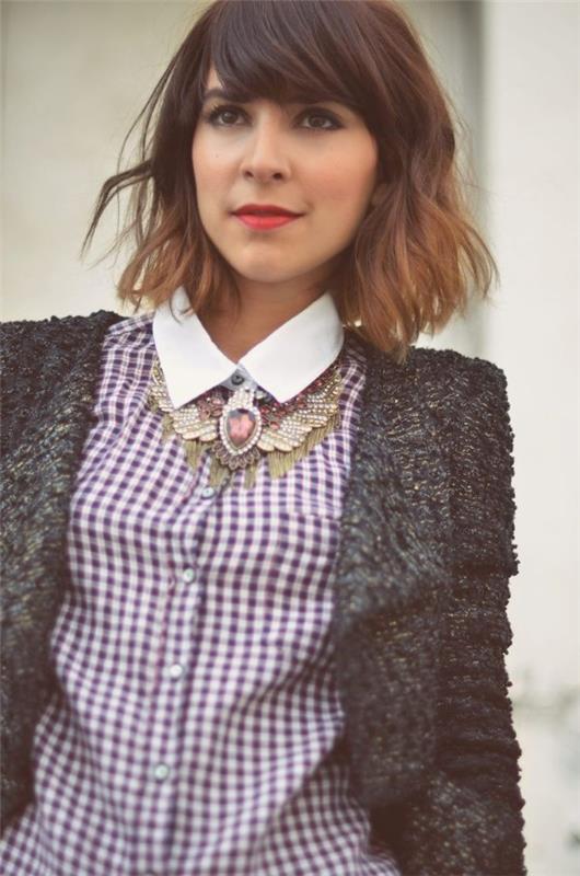 Bob Hairstyles with Bangs - Ideoita ja tyylejä lyhyille ja keskipitkille hiuksille, jotka ovat täynnä kauniita bob -hiuksia