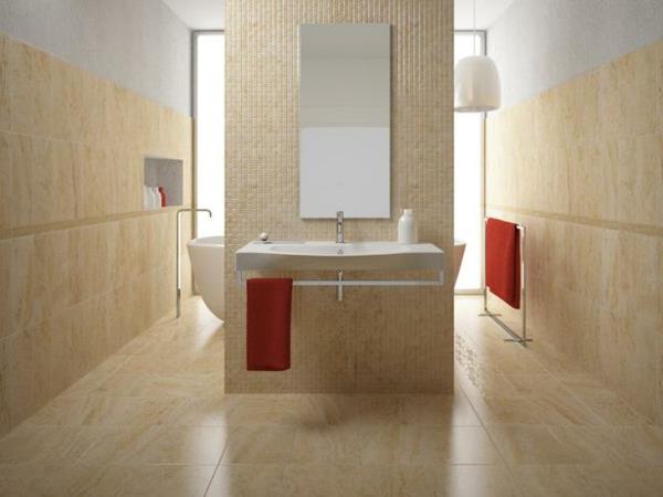 Posliini lattialaatat kuvio mosaiikki väliseinä kylpyhuone seinän peili
