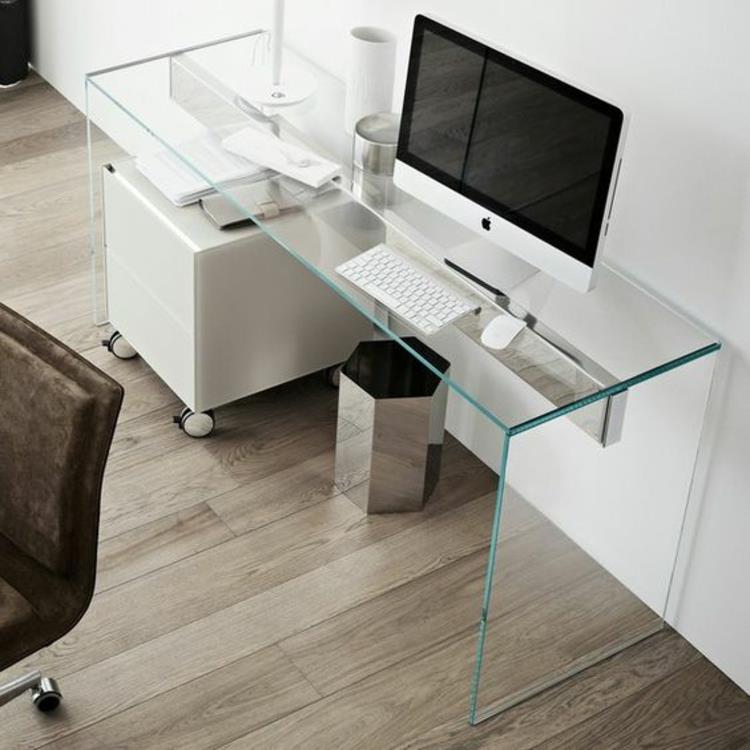 Toimistokalusteet toimistopöytä täydellinen lasinen lasipöytä kotitoimiston perustamiseen