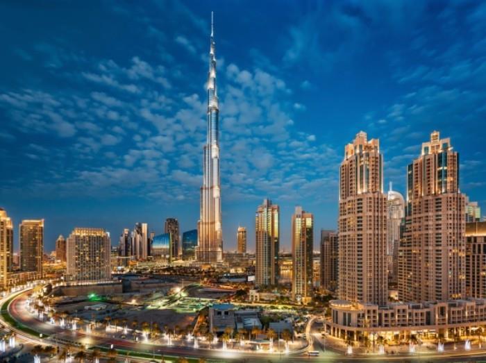 Burj Khalifan korkein pilvenpiirtäjä maailmassa