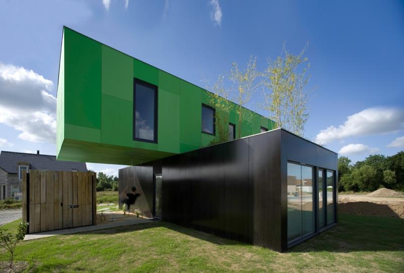 CG Architectes maison Crossbox Container Architecture Konttitalot