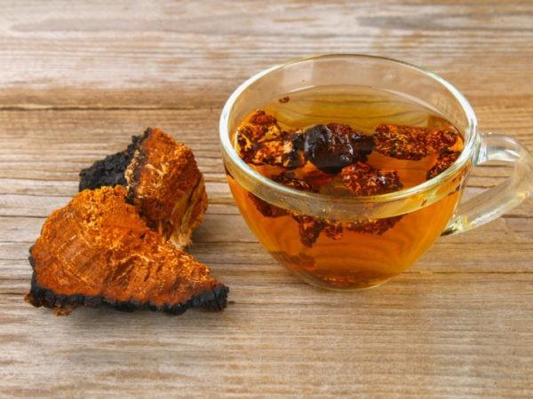 Chaga -tee superfoods terveellistä elämää