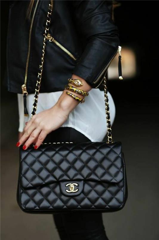 Chanel käsilaukut suunnittelijalaukut Chanel -laukku 2.55