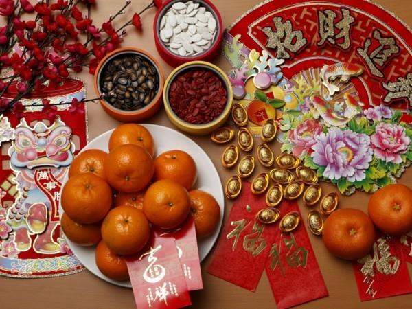 Kiinalaisen uudenvuoden 2020 perinteiset onnekorut