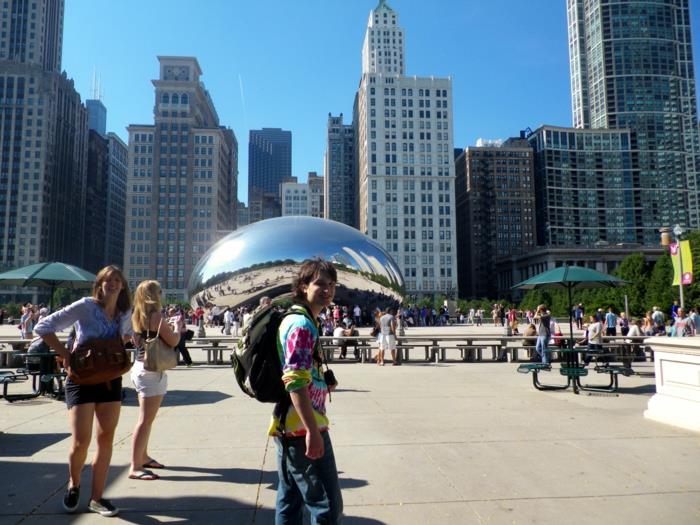 Cloud Gate Chicago Landmarks Architecture Biennale 2015