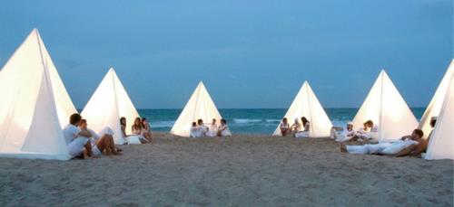 Viileät puutarhakalusteet terassille teltat moderni ranta romanttinen